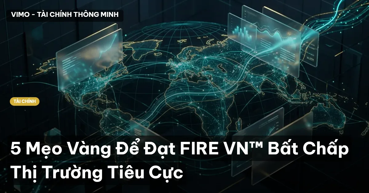5 Mẹo Vàng Để Đạt FIRE VN™ Bất Chấp Thị Trường Tiêu Cực