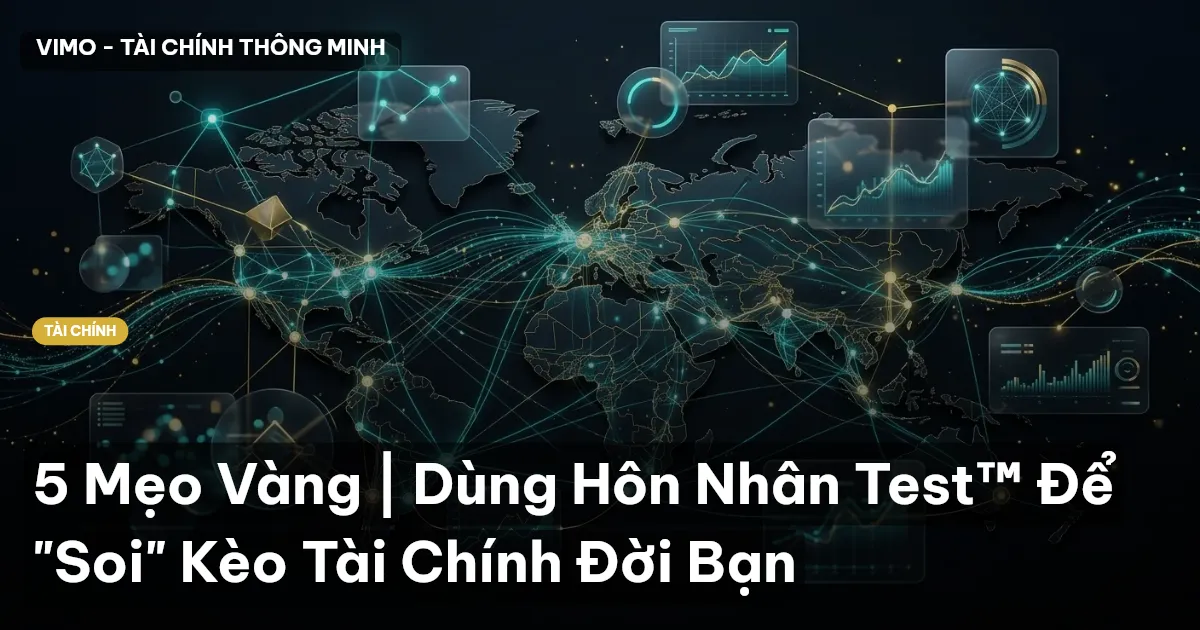 5 Mẹo Vàng | Dùng Hôn Nhân Test™ Để "Soi" Kèo Tài Chính Đời Bạn