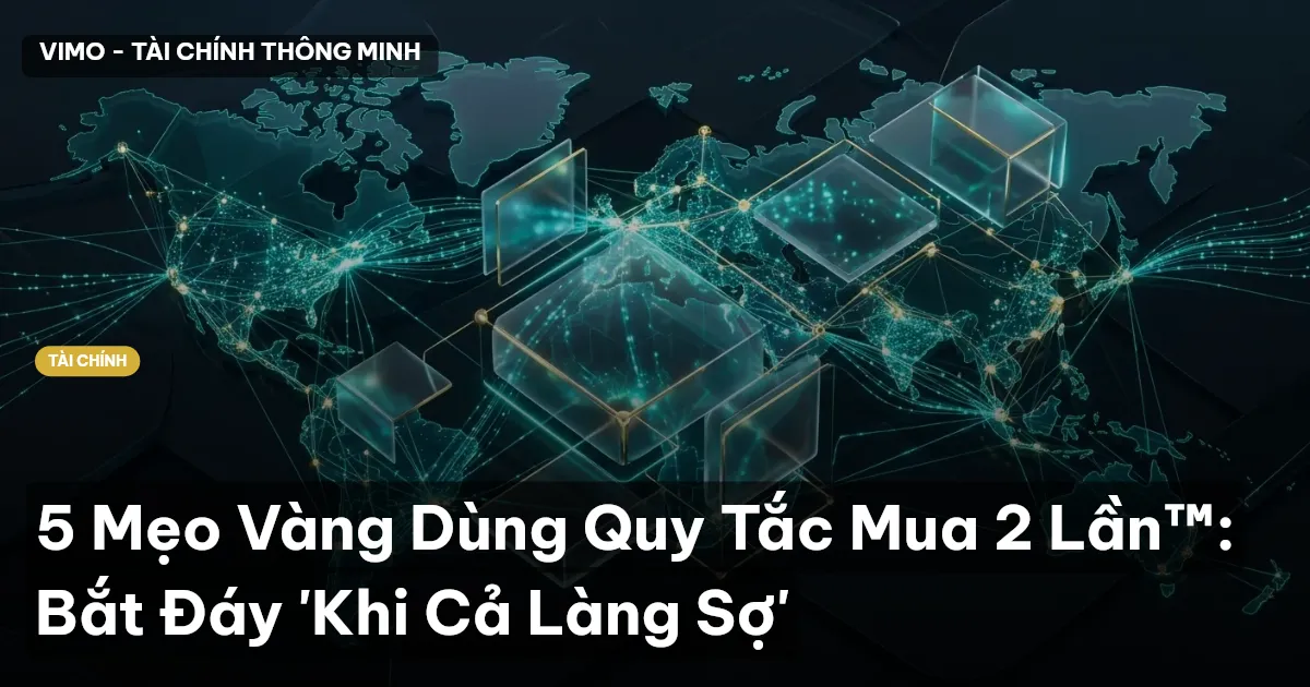 5 Mẹo Vàng Dùng Quy Tắc Mua 2 Lần™: Bắt Đáy 'Khi Cả Làng Sợ'