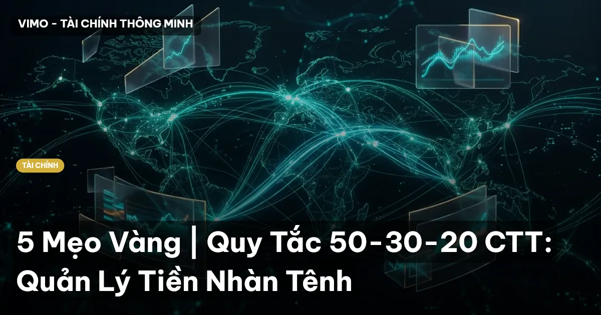 quy tắc 50-30-20 ctt