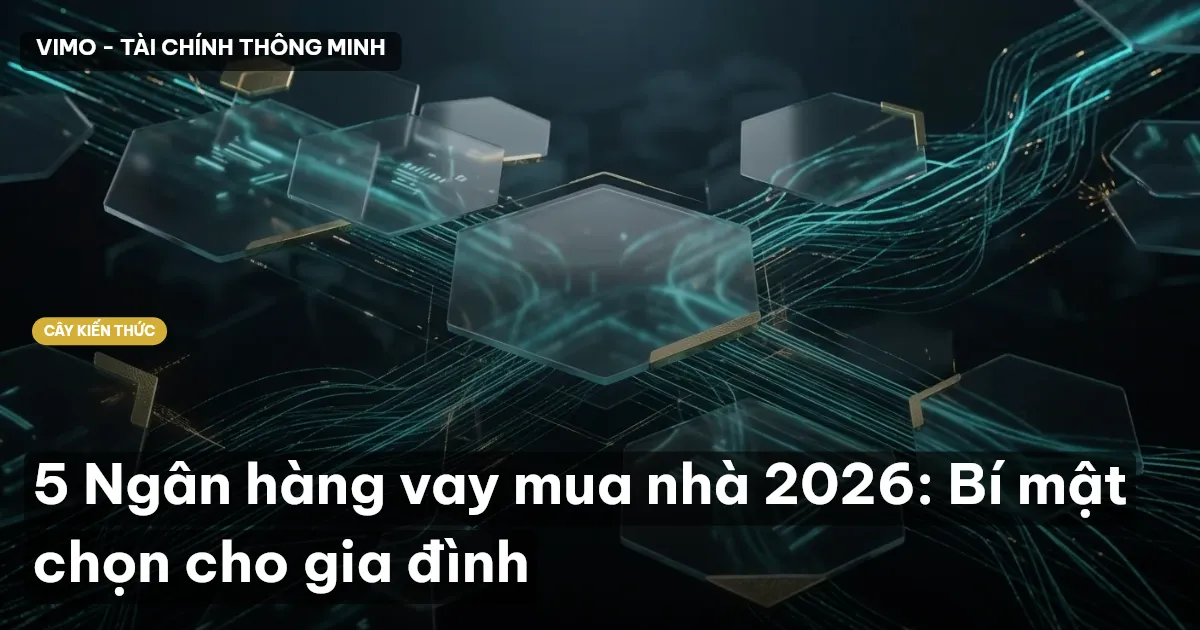 5 Ngân hàng vay mua nhà 2026: Bí mật chọn cho gia đình