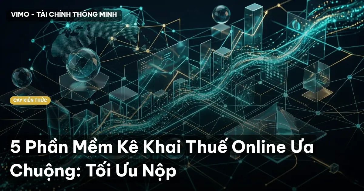 5 Phần Mềm Kê Khai Thuế Online Ưa Chuộng: Tối Ưu Nộp