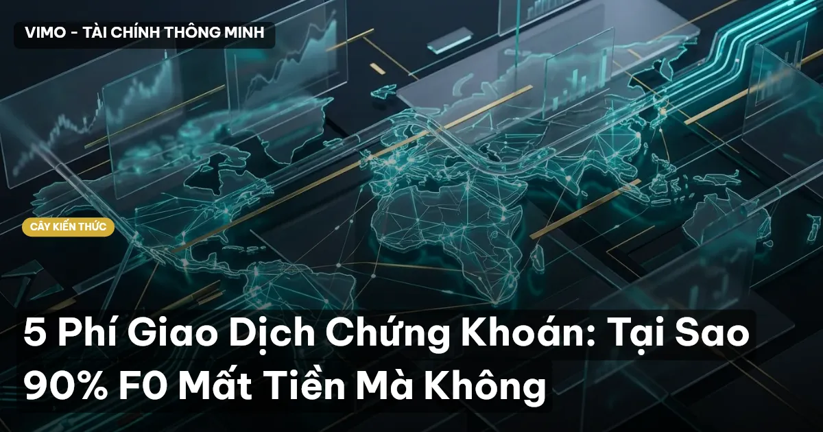 5 Phí Giao Dịch Chứng Khoán: Tại Sao 90% F0 Mất Tiền Mà Không