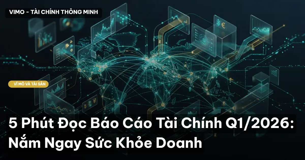 5 Phút Đọc Báo Cáo Tài Chính Q1/2026: Nắm Ngay Sức Khỏe Doanh