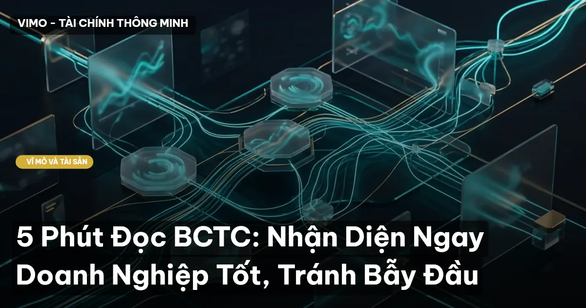 5 Phút Đọc BCTC: Nhận Diện Ngay Doanh Nghiệp Tốt, Tránh Bẫy Đầu