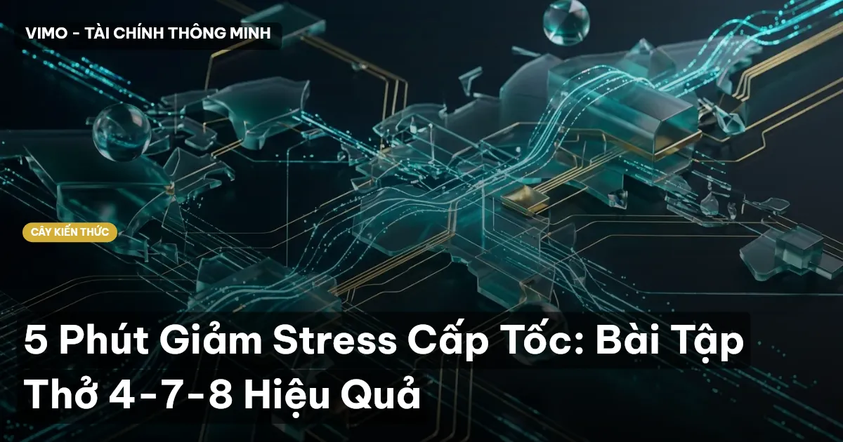 5 Phút Giảm Stress Cấp Tốc: Bài Tập Thở 4-7-8 Hiệu Quả