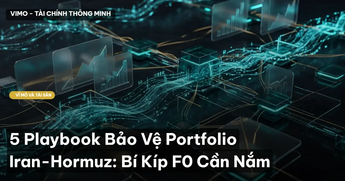 5 Playbook Bảo Vệ Portfolio Iran-Hormuz: Bí Kíp F0 Cần Nắm