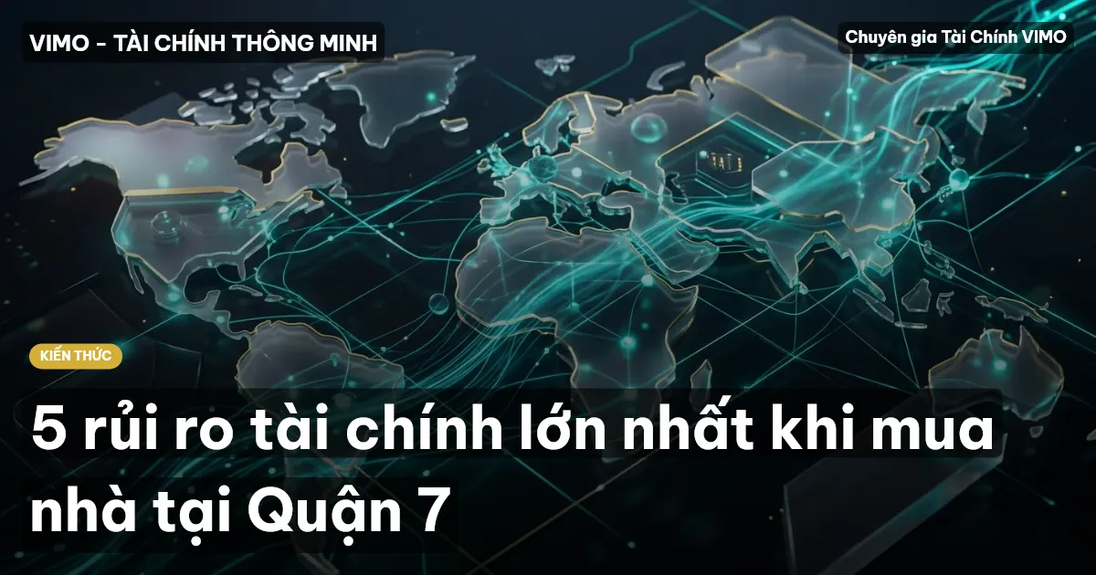 5 rủi ro tài chính lớn nhất khi mua nhà tại Quận 7
