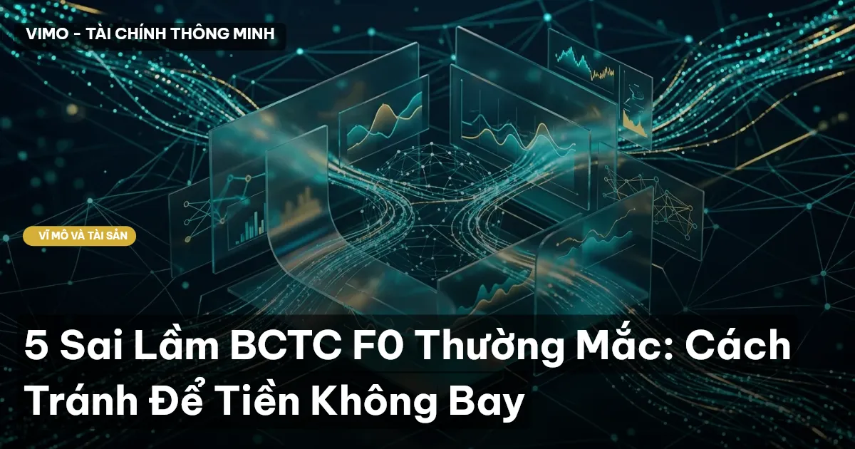 5 Sai Lầm BCTC F0 Thường Mắc: Cách Tránh Để Tiền Không Bay