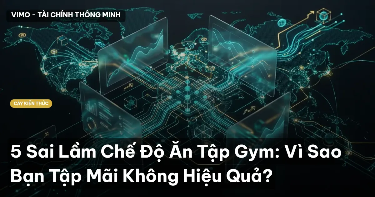 5 Sai Lầm Chế Độ Ăn Tập Gym: Vì Sao Bạn Tập Mãi Không Hiệu Quả?
