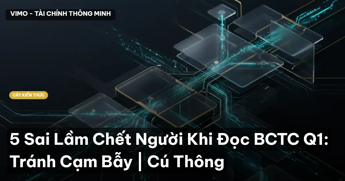 5 Sai Lầm Chết Người Khi Đọc BCTC Q1: Tránh Cạm Bẫy | Cú Thông