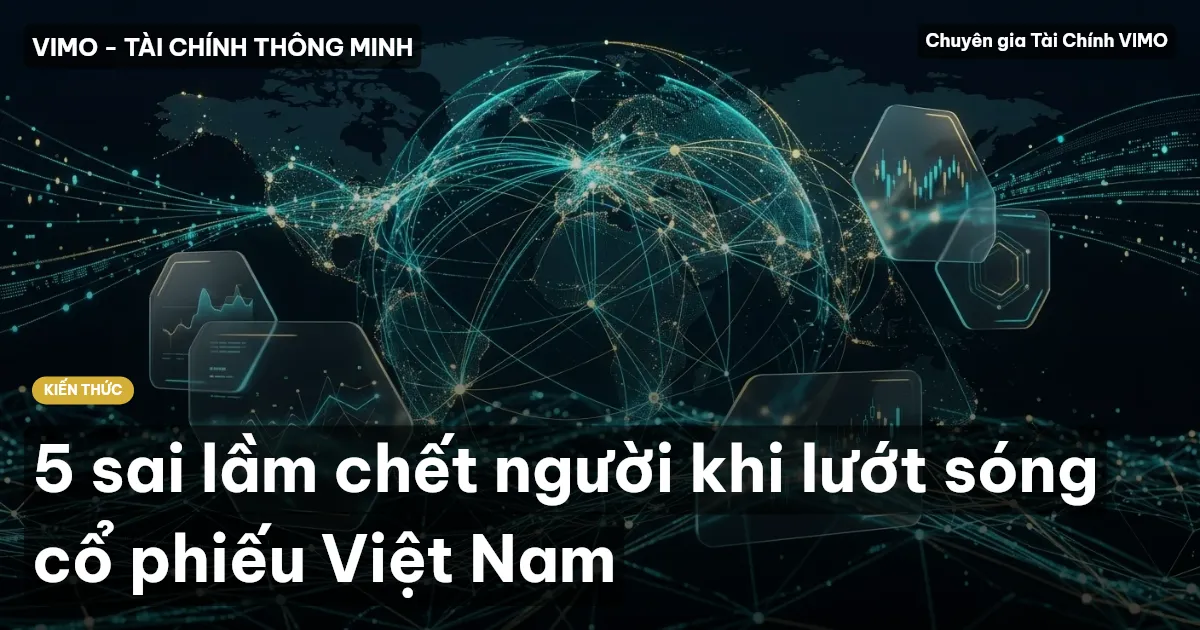 5 sai lầm chết người khi lướt sóng cổ phiếu Việt Nam
