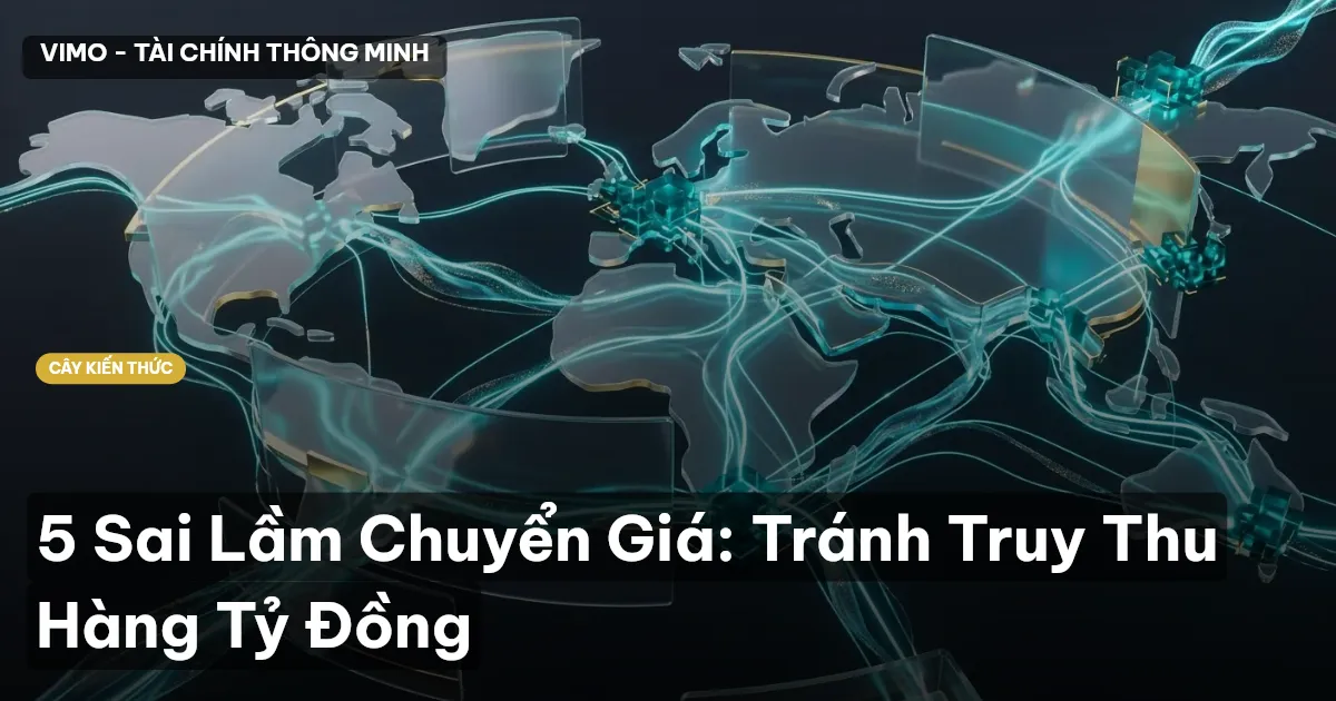 5 Sai Lầm Chuyển Giá: Tránh Truy Thu Hàng Tỷ Đồng
