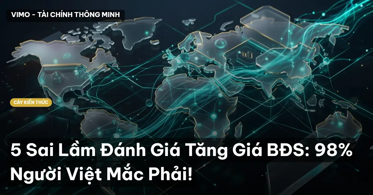 5 Sai Lầm Đánh Giá Tăng Giá BĐS: 98% Người Việt Mắc Phải!