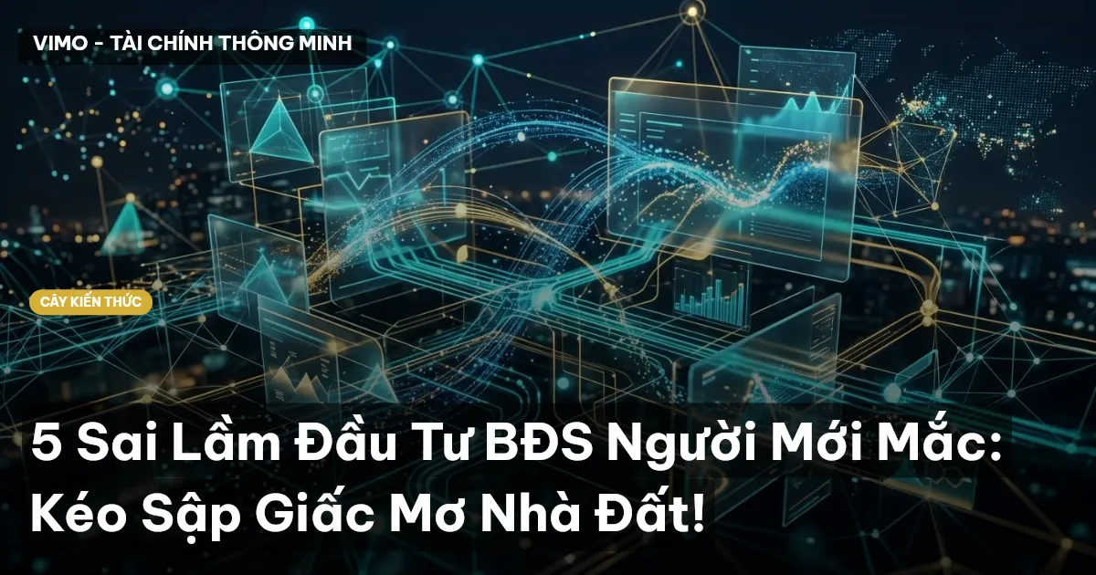 5 Sai Lầm Đầu Tư BĐS Người Mới Mắc: Kéo Sập Giấc Mơ Nhà Đất!