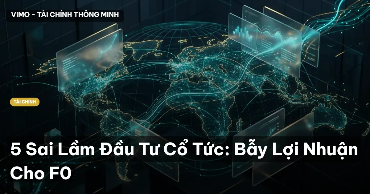 5 Sai Lầm Đầu Tư Cổ Tức: Bẫy Lợi Nhuận Cho F0