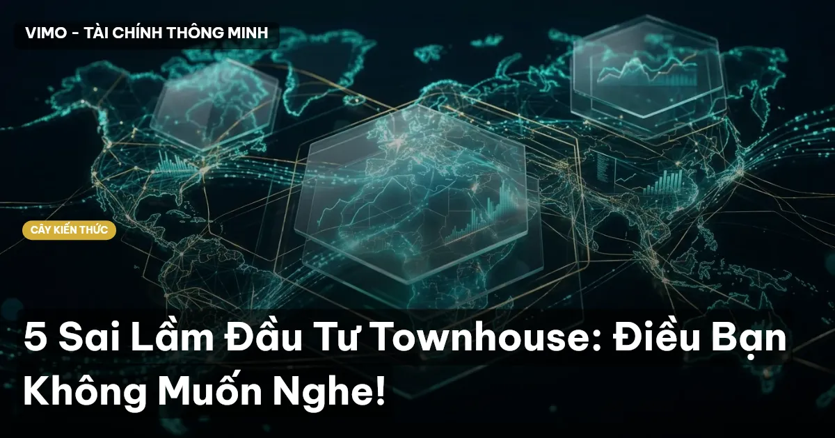 5 Sai Lầm Đầu Tư Townhouse: Điều Bạn Không Muốn Nghe!
