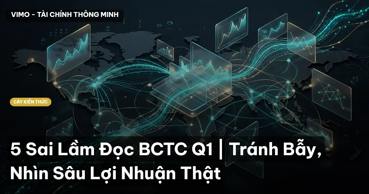 5 Sai Lầm Đọc BCTC Q1 | Tránh Bẫy, Nhìn Sâu Lợi Nhuận Thật