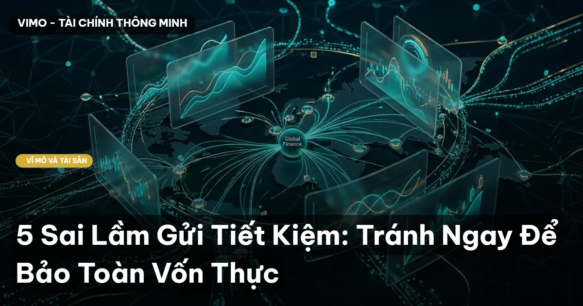 5 Sai Lầm Gửi Tiết Kiệm: Tránh Ngay Để Bảo Toàn Vốn Thực