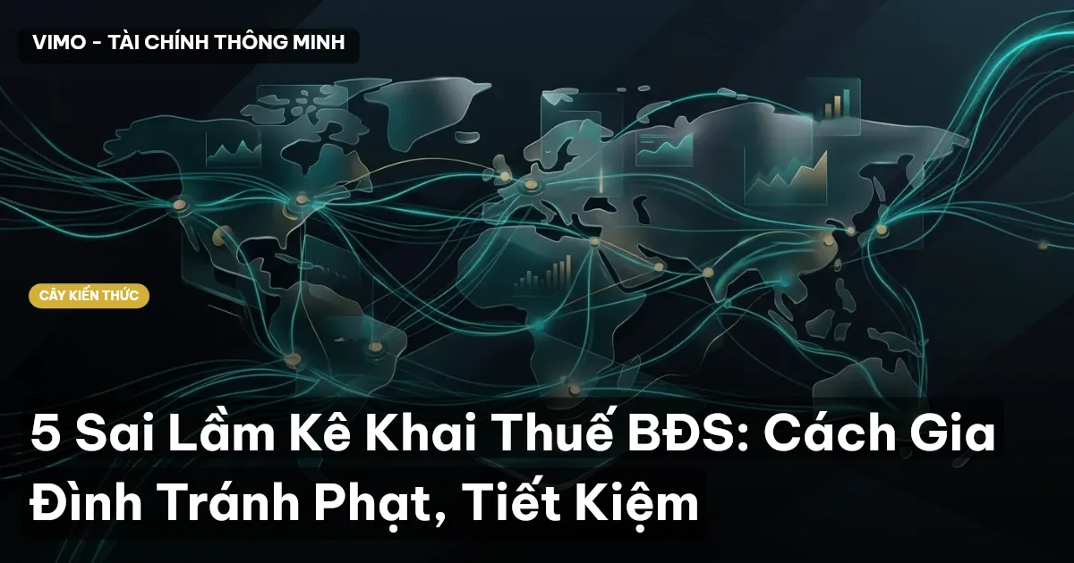 5 Sai Lầm Kê Khai Thuế BĐS: Cách Gia Đình Tránh Phạt, Tiết Kiệm
