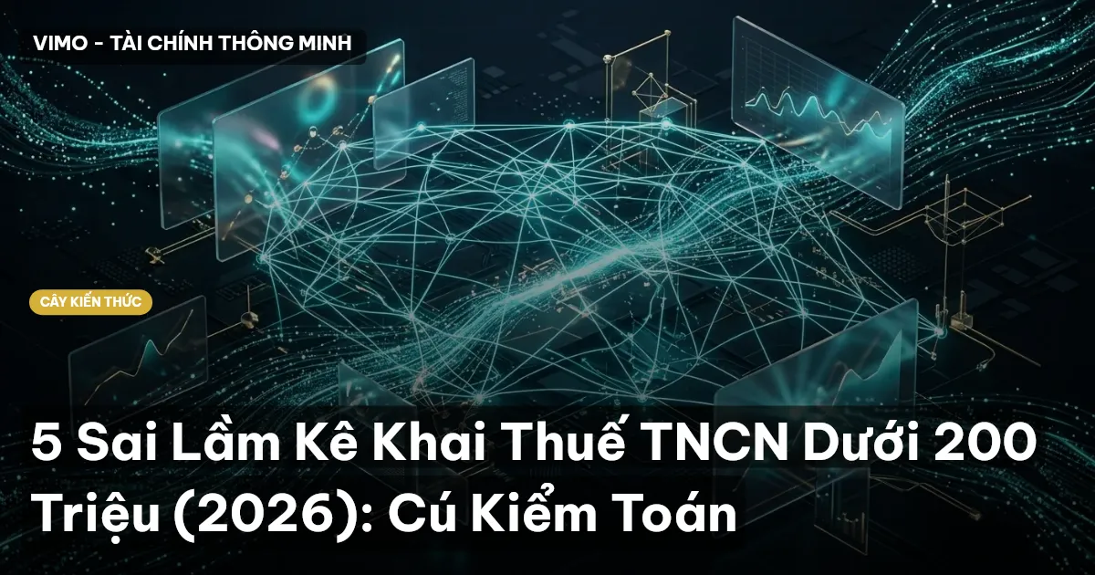 5 Sai Lầm Kê Khai Thuế TNCN Dưới 200 Triệu (2026): Cú Kiểm Toán
