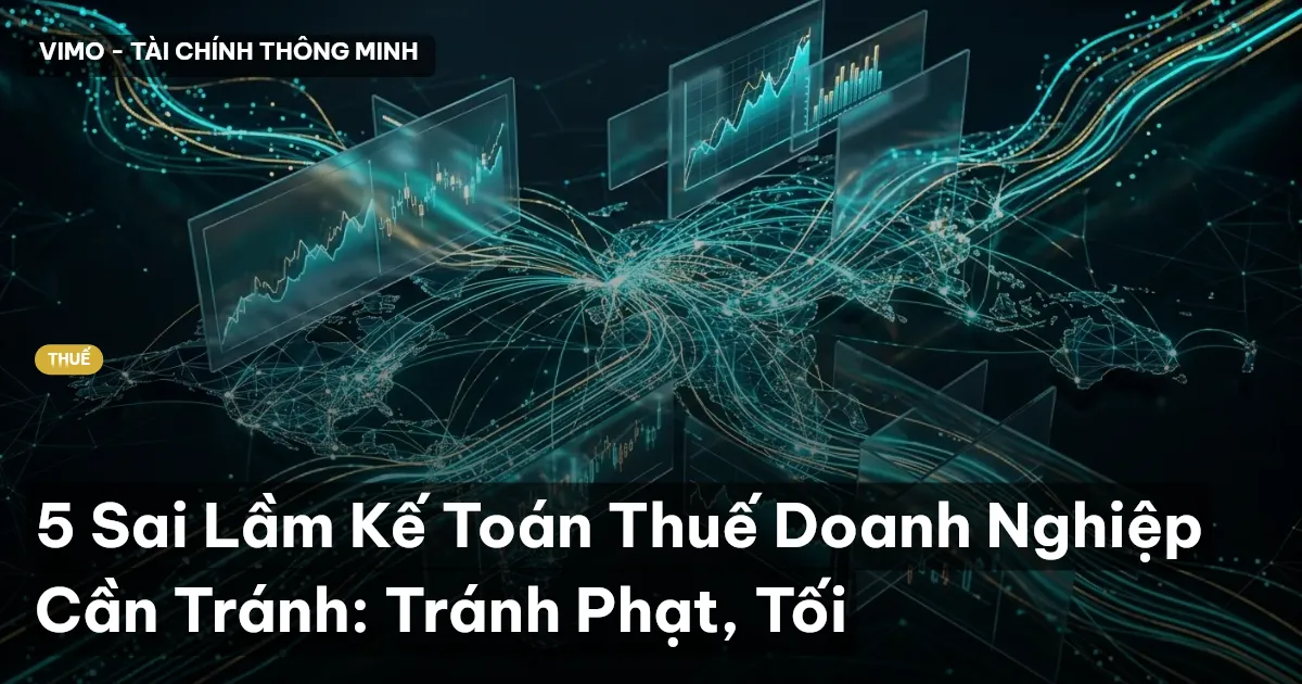 5 Sai Lầm Kế Toán Thuế Doanh Nghiệp Cần Tránh: Tránh Phạt, Tối