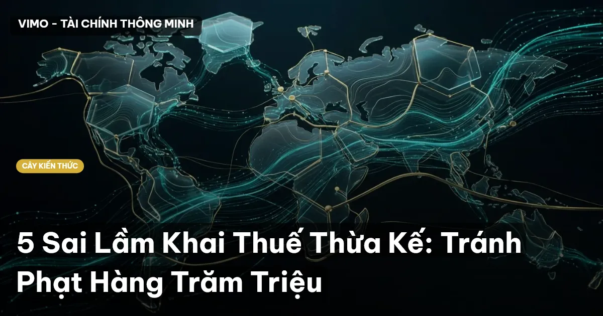 5 Sai Lầm Khai Thuế Thừa Kế: Tránh Phạt Hàng Trăm Triệu