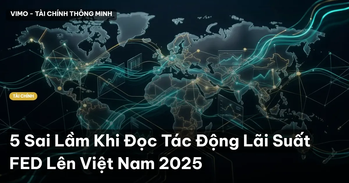 5 Sai Lầm Khi Đọc Tác Động Lãi Suất FED Lên Việt Nam 2025