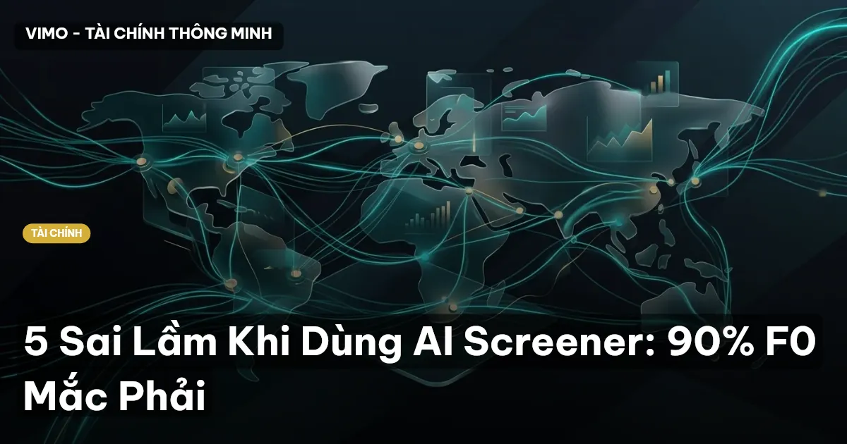5 Sai Lầm Khi Dùng AI Screener: 90% F0 Mắc Phải