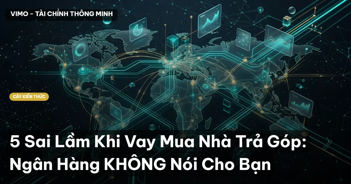 5 Sai Lầm Khi Vay Mua Nhà Trả Góp: Ngân Hàng KHÔNG Nói Cho Bạn