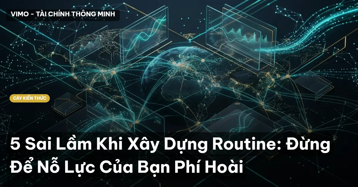5 Sai Lầm Khi Xây Dựng Routine: Đừng Để Nỗ Lực Của Bạn Phí Hoài