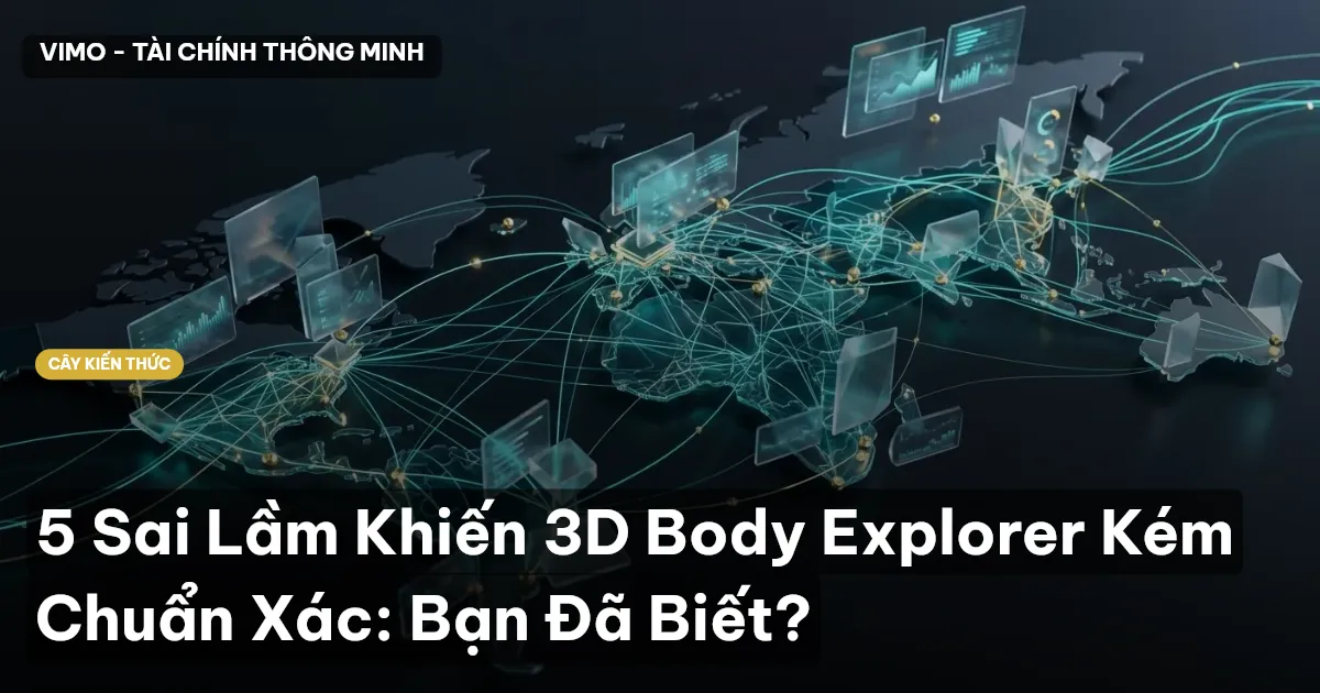 5 Sai Lầm Khiến 3D Body Explorer Kém Chuẩn Xác: Bạn Đã Biết?