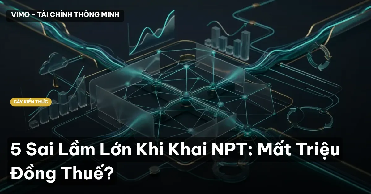 5 Sai Lầm Lớn Khi Khai NPT: Mất Triệu Đồng Thuế?