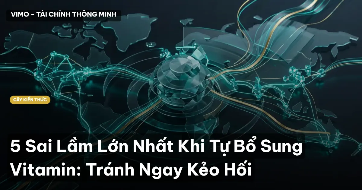 5 Sai Lầm Lớn Nhất Khi Tự Bổ Sung Vitamin: Tránh Ngay Kẻo Hối