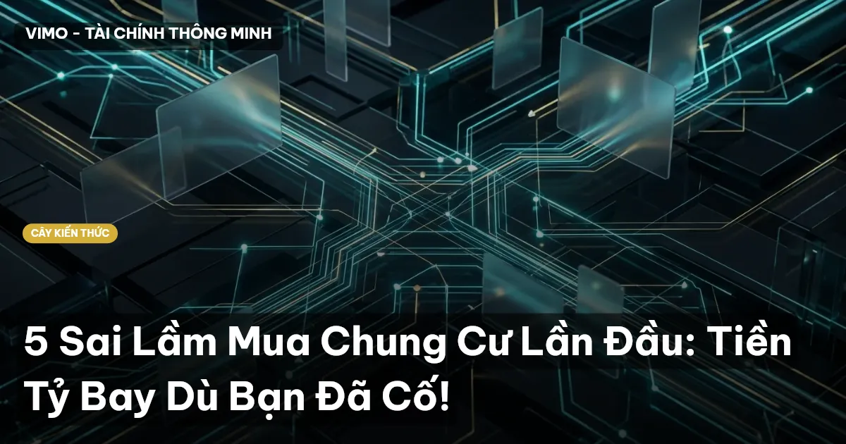 5 Sai Lầm Mua Chung Cư Lần Đầu: Tiền Tỷ Bay Dù Bạn Đã Cố!