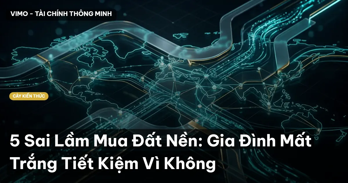 5 Sai Lầm Mua Đất Nền: Gia Đình Mất Trắng Tiết Kiệm Vì Không