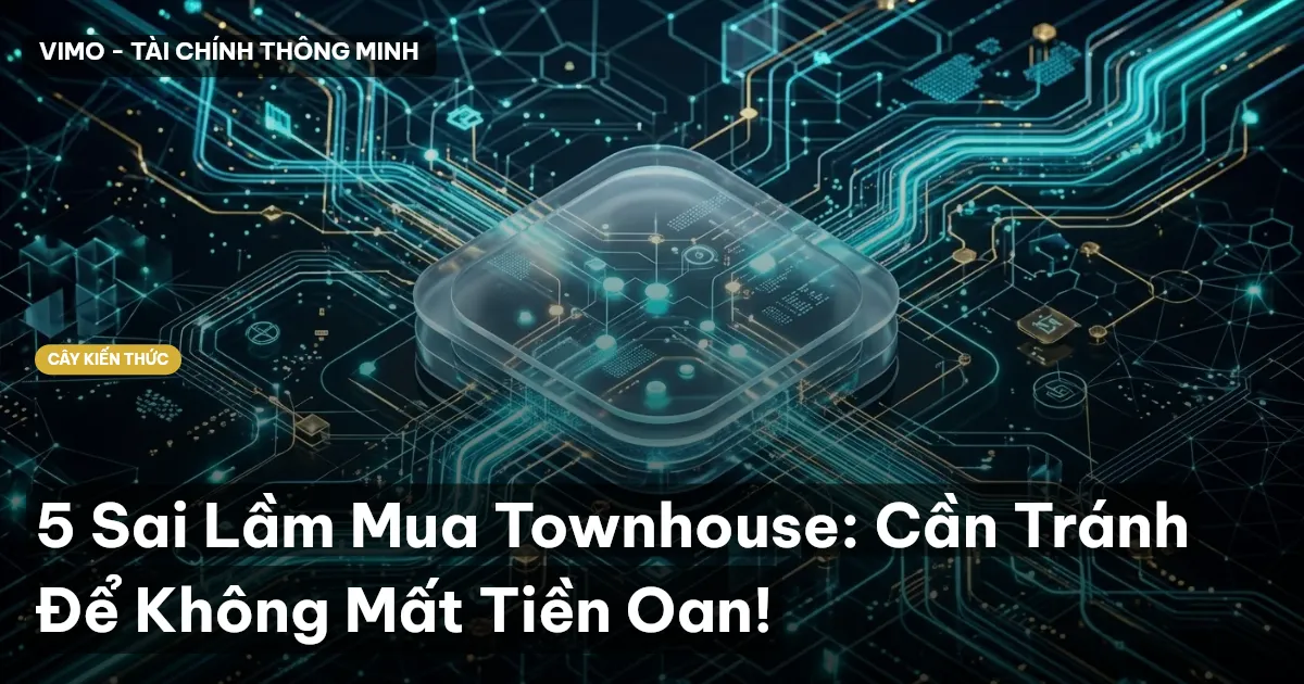 5 Sai Lầm Mua Townhouse: Cần Tránh Để Không Mất Tiền Oan!