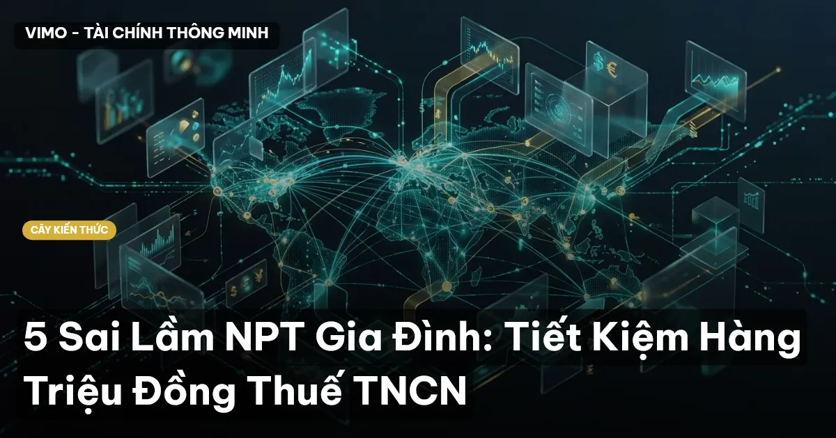 5 Sai Lầm NPT Gia Đình: Tiết Kiệm Hàng Triệu Đồng Thuế TNCN