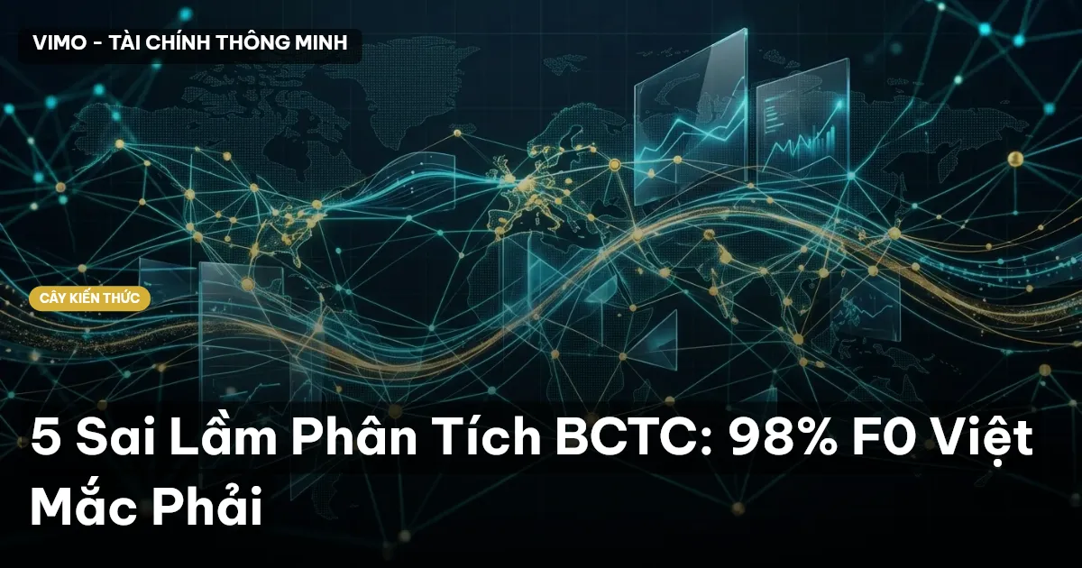 5 Sai Lầm Phân Tích BCTC: 98% F0 Việt Mắc Phải