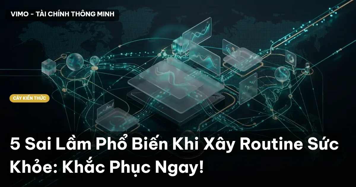 5 Sai Lầm Phổ Biến Khi Xây Routine Sức Khỏe: Khắc Phục Ngay!