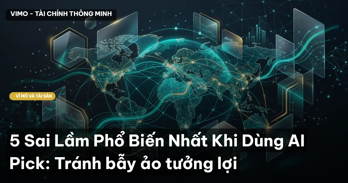 5 Sai Lầm Phổ Biến Nhất Khi Dùng AI Pick: Tránh bẫy ảo tưởng lợi