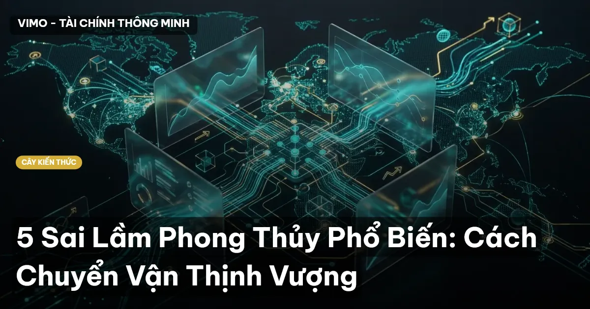 5 Sai Lầm Phong Thủy Phổ Biến: Cách Chuyển Vận Thịnh Vượng