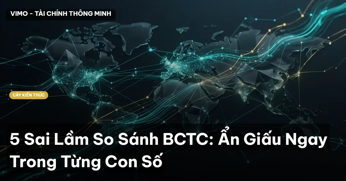 5 Sai Lầm So Sánh BCTC: Ẩn Giấu Ngay Trong Từng Con Số