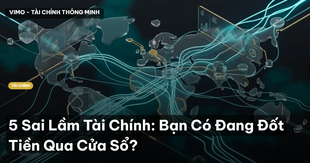 sai lầm quản lý tiền