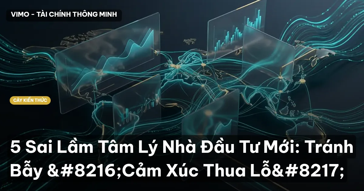 5 Sai Lầm Tâm Lý Nhà Đầu Tư Mới: Tránh Bẫy ‘Cảm Xúc Thua Lỗ’