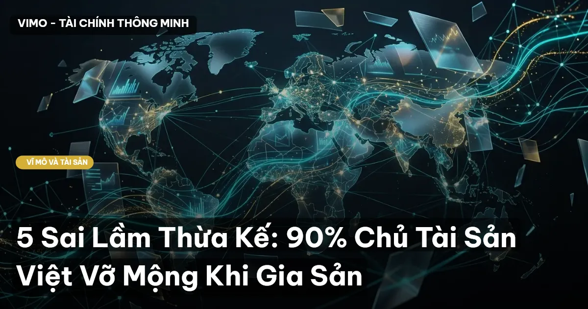 5 Sai Lầm Thừa Kế: 90% Chủ Tài Sản Việt Vỡ Mộng Khi Gia Sản