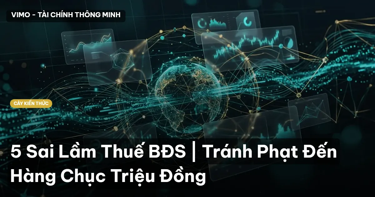 5 Sai Lầm Thuế BĐS | Tránh Phạt Đến Hàng Chục Triệu Đồng