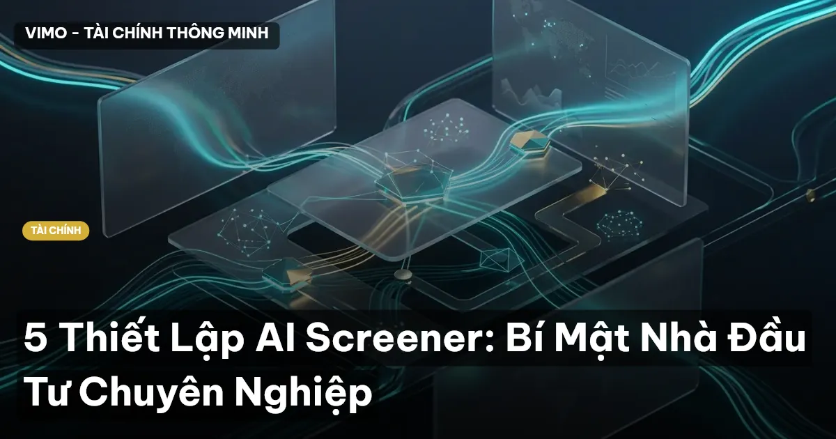 5 Thiết Lập AI Screener: Bí Mật Nhà Đầu Tư Chuyên Nghiệp