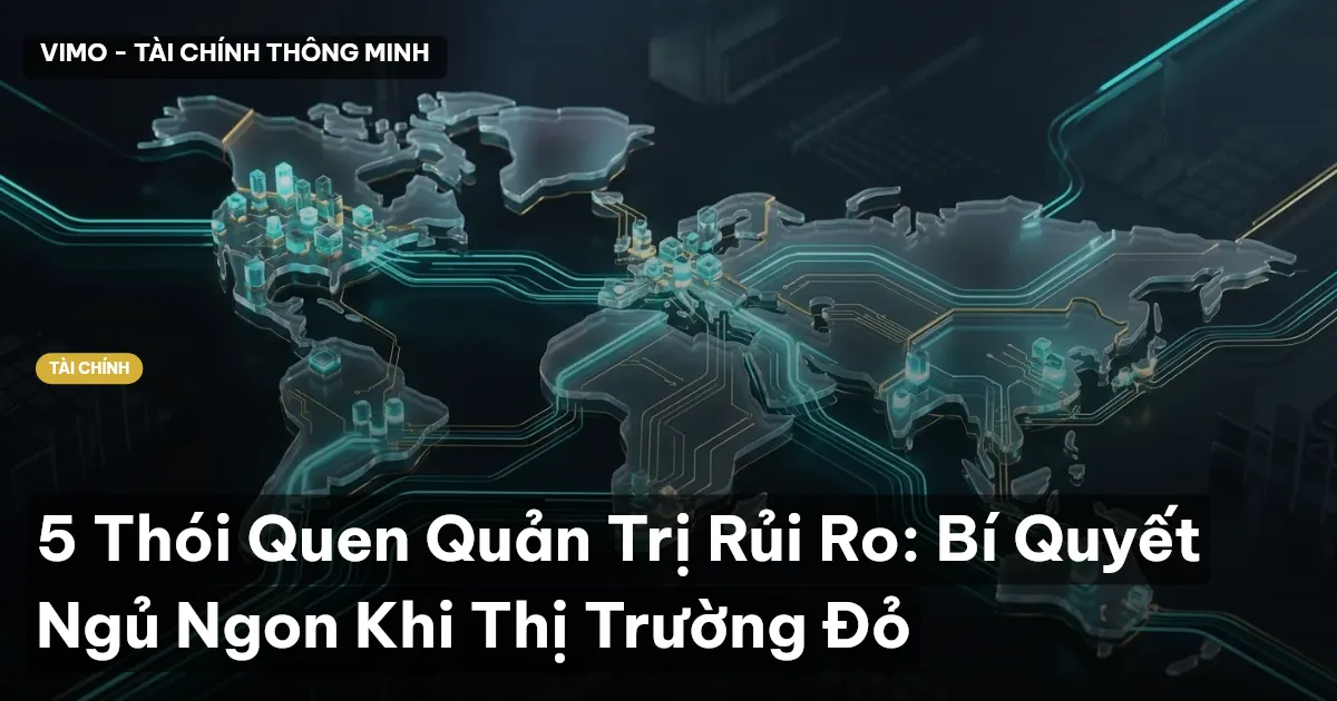 5 Thói Quen Quản Trị Rủi Ro: Bí Quyết Ngủ Ngon Khi Thị Trường Đỏ