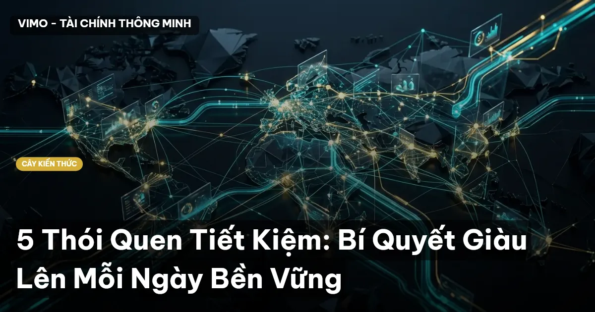 5 Thói Quen Tiết Kiệm: Bí Quyết Giàu Lên Mỗi Ngày Bền Vững